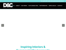 Tablet Screenshot of dcip.com.au